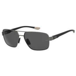 Lunettes de soleil Under Armour UA TAKEOFF/G Matte Dark Ruthenium Grey / verres Grey Polarized (4UY-M9)