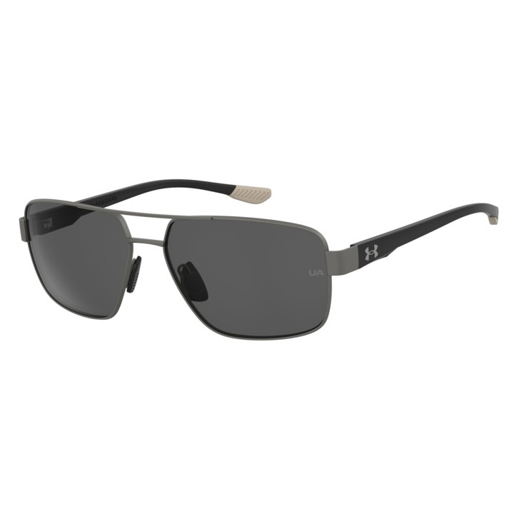 Lunettes de soleil Under Armour UA TAKEOFF/G Matte Dark Ruthenium Grey / verres Grey Polarized (4UY-M9)