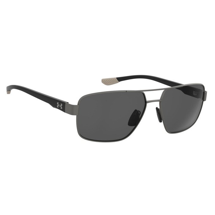 Lunettes de soleil Under Armour UA TAKEOFF/G Matte Dark Ruthenium Grey / verres Grey Polarized (4UY-M9)