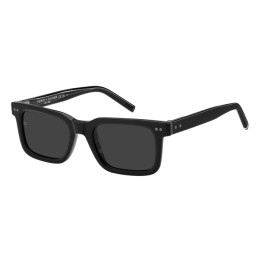 Lunettes de soleil Tommy Hilfiger TH 85/S Black / verres Grey (807-IR)