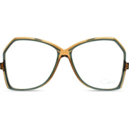 Cazal 151 003 vert foncé-caramel - vue de face