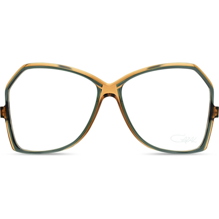 Cazal 151 003 vert foncé-caramel - vue de face