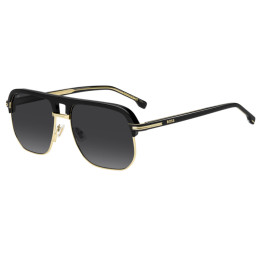 Lunettes de soleil BOSS 1752/S Black Gold / verres Dark Grey Shaded (2M2-9O)