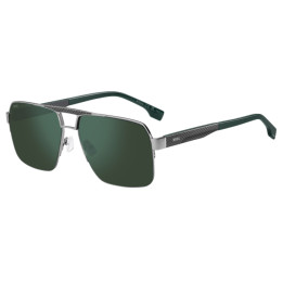 Lunettes de soleil BOSS 1767/S Ruthenium / verres Green Mirror (6LB-MT)