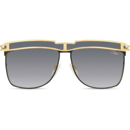 Cazal 003 001 noir-or - vue de face