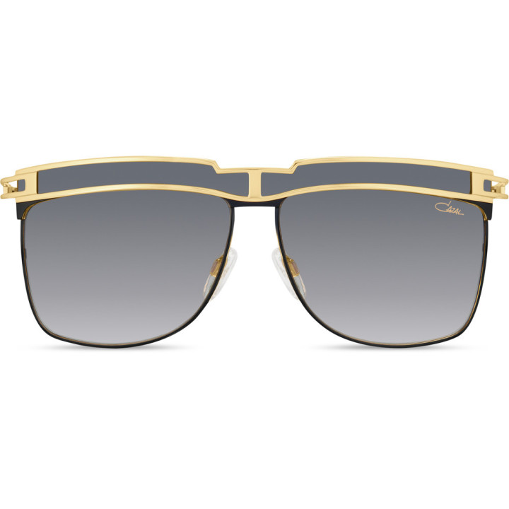 Cazal 003 001 noir-or - vue de face