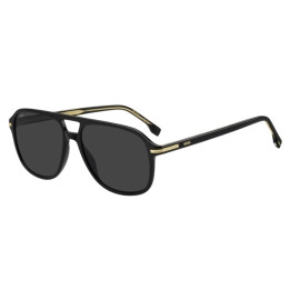 Lunettes de soleil BOSS 1751/S Black / verres Grey (807-IR)