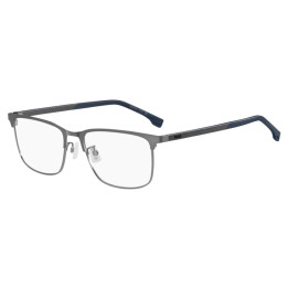 Lunettes de vue BOSS 1802/F Matte Dark Ruthenium Blue (V6D)