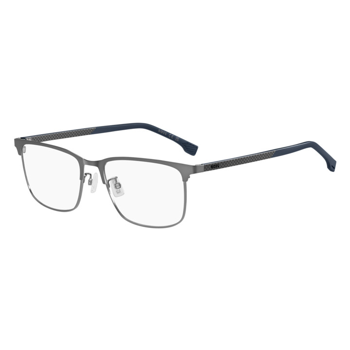 Lunettes de vue BOSS 1802/F Matte Dark Ruthenium Blue (V6D)