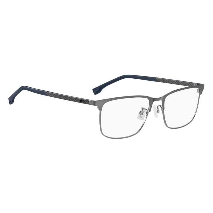 Lunettes de vue BOSS 1802/F Matte Dark Ruthenium Blue (V6D)