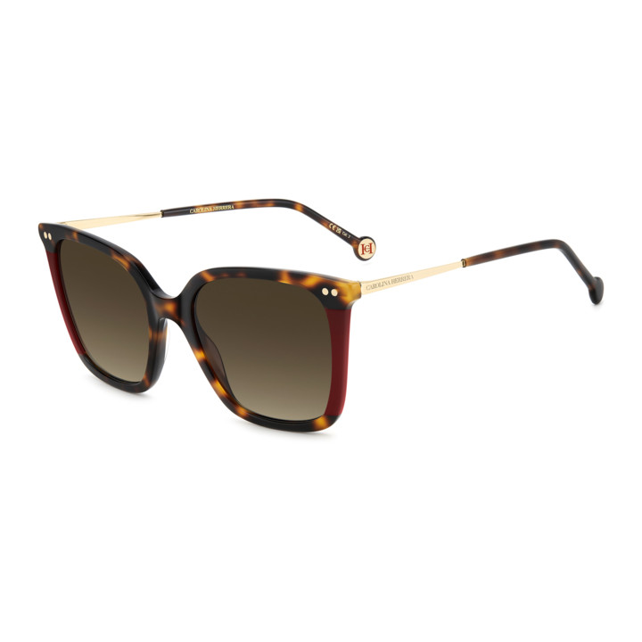 Lunettes de soleil Carolina Herrera HER 0292/S Havana / verres Brown Shaded (086-HA)