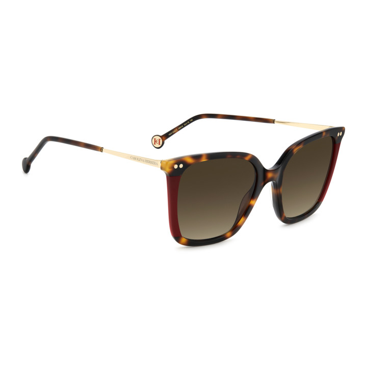 Lunettes de soleil Carolina Herrera HER 0292/S Havana / verres Brown Shaded (086-HA)