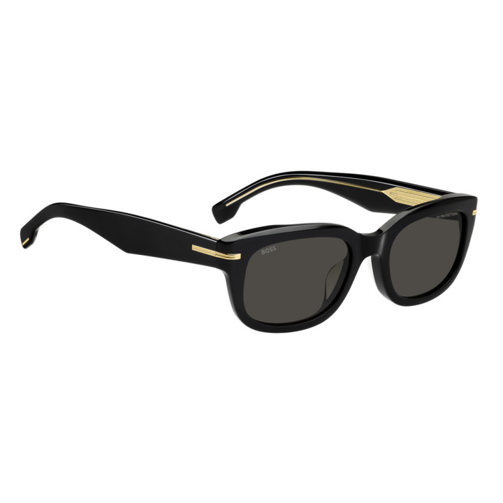 Lunettes de soleil BOSS 1793/F/S Black / verres Grey (807-IR)
