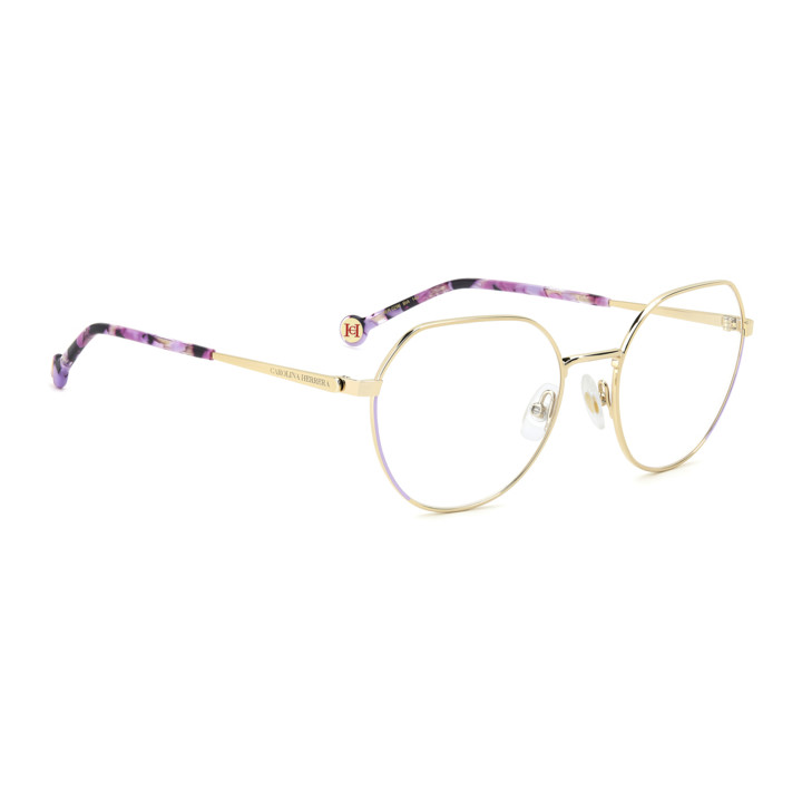 Lunettes de vue Carolina Herrera HER 0296 Lilac Gold (BIA)