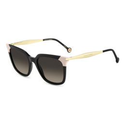Lunettes de soleil Carolina Herrera HER 0308/S Black / verres Brown Shaded (807-HA)