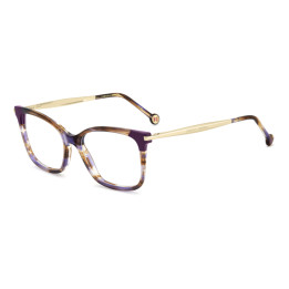 Lunettes de vue Carolina Herrera HER 0309 Violet Brown Horn (L7W)