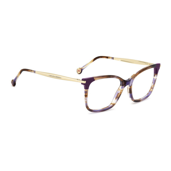 Lunettes de vue Carolina Herrera HER 0309 Violet Brown Horn (L7W)