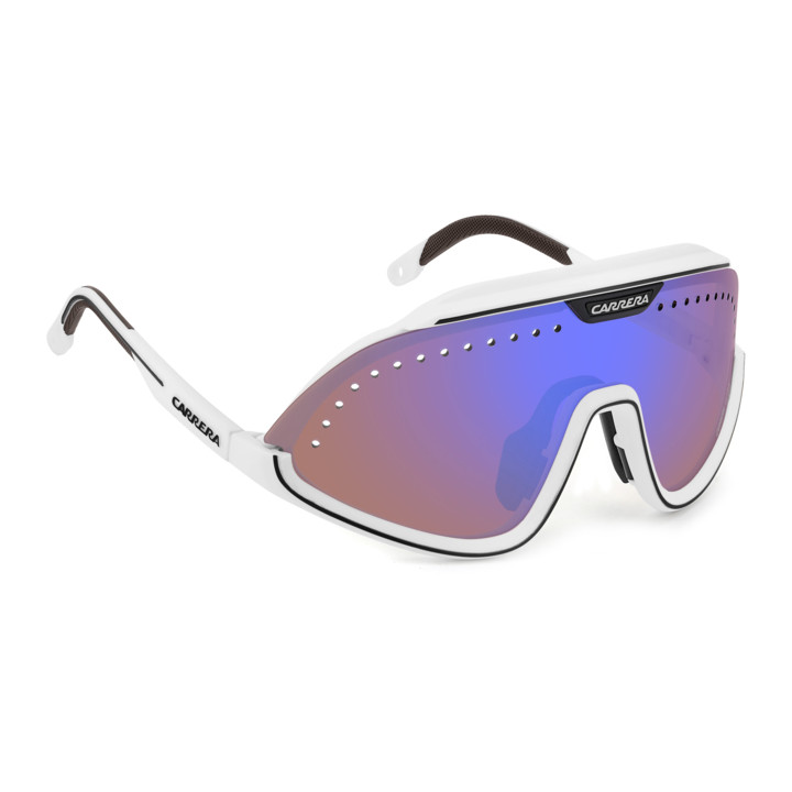 Lunettes de soleil Carrera C SPORT 01/S Matte White / verres Blue Multilayer High Contrast (6HT-ZS)