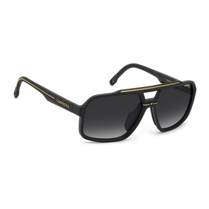 Lunettes de soleil Carrera C SPORT 03/S Matte Black Gold / verres Dark Grey Shaded (I46-9O)