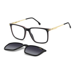Lunettes de vue avec clip solaire Carrera CA 357/C Black Gold / verres Grey Shaded Polarized (2M2-WJ)
