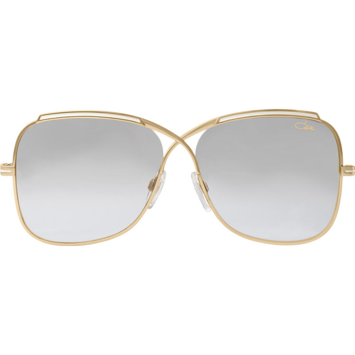 Cazal 224/3 002 or-blanc - vue de face