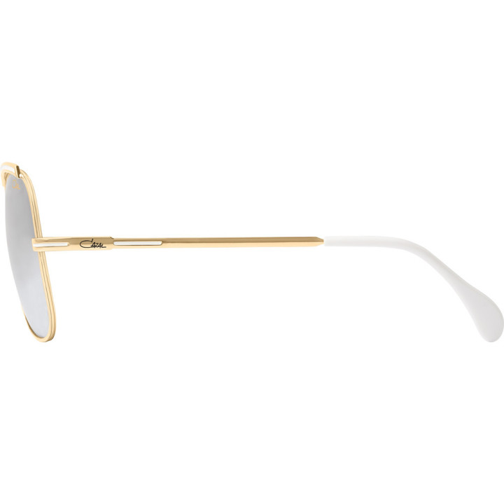 Cazal 224/3 002 or-blanc - vue de profil