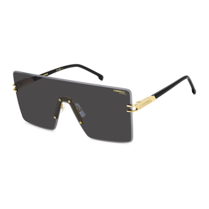 Lunettes de soleil Carrera 1075/S Gold Black 2 / verres Grey Antireflex (RHL-2K)