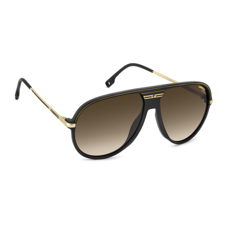 Lunettes de soleil Carrera C SPORT 06/S Matte Black Gold / verres Black Brown Green Antireflex (I46-86)