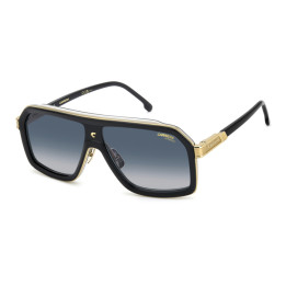 Lunettes de soleil Carrera CA 1053/S/TI Black White / verres Dk Blue Shaded (80S-08)