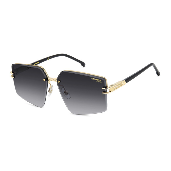 Lunettes de soleil Carrera 1074/S Gold Black 2 / verres Dark Grey Shaded (RHL-9O)