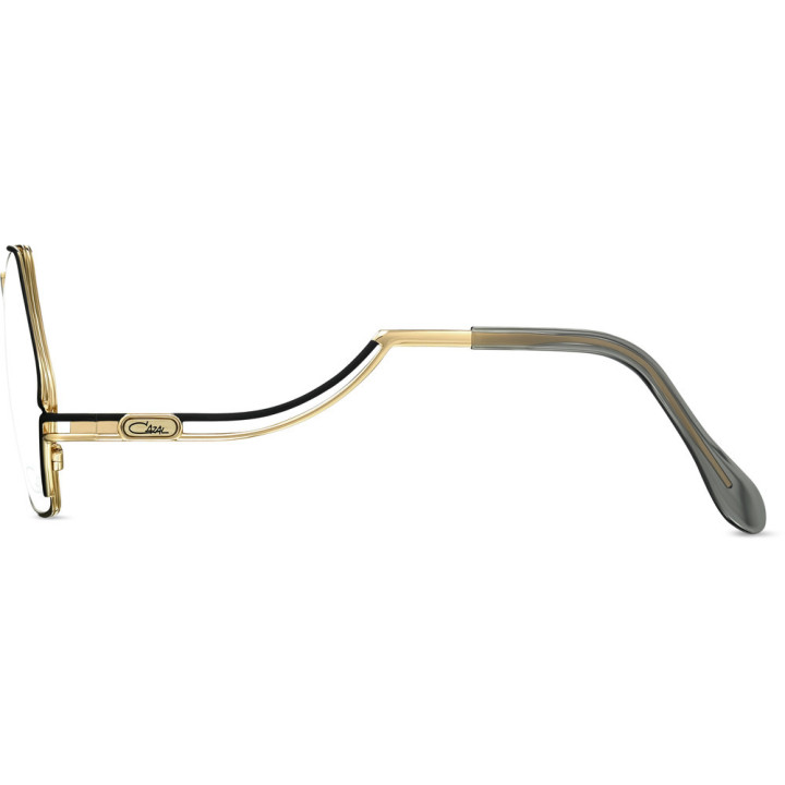 Cazal 226 001 noir-or - vue de profil