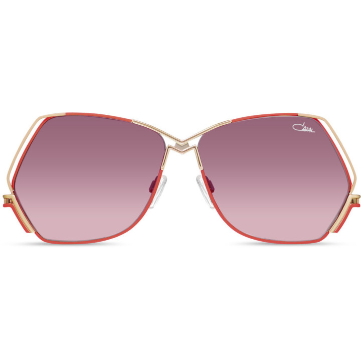Cazal 226/3 002 corail-rosé or - vue de face