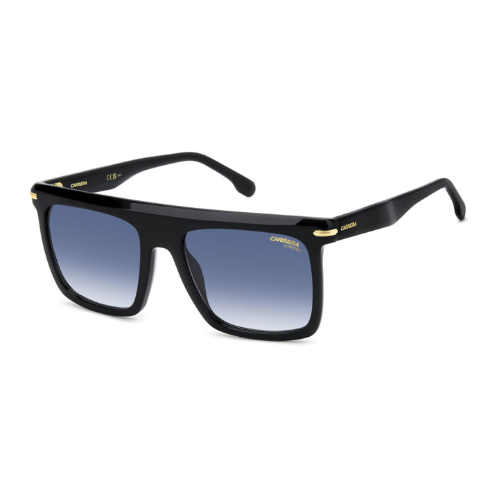 Lunettes de soleil Carrera 359/S Black Gold / verres Dk Blue Shaded (2M2-08)