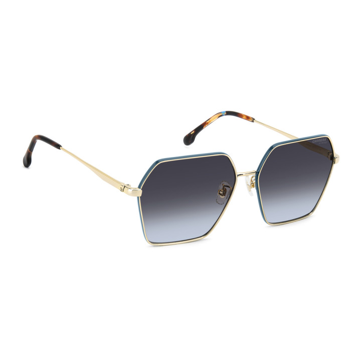 Lunettes de soleil Carrera 3057/S Gold Teal / verres Dark Grey Shaded (OGA-9O)