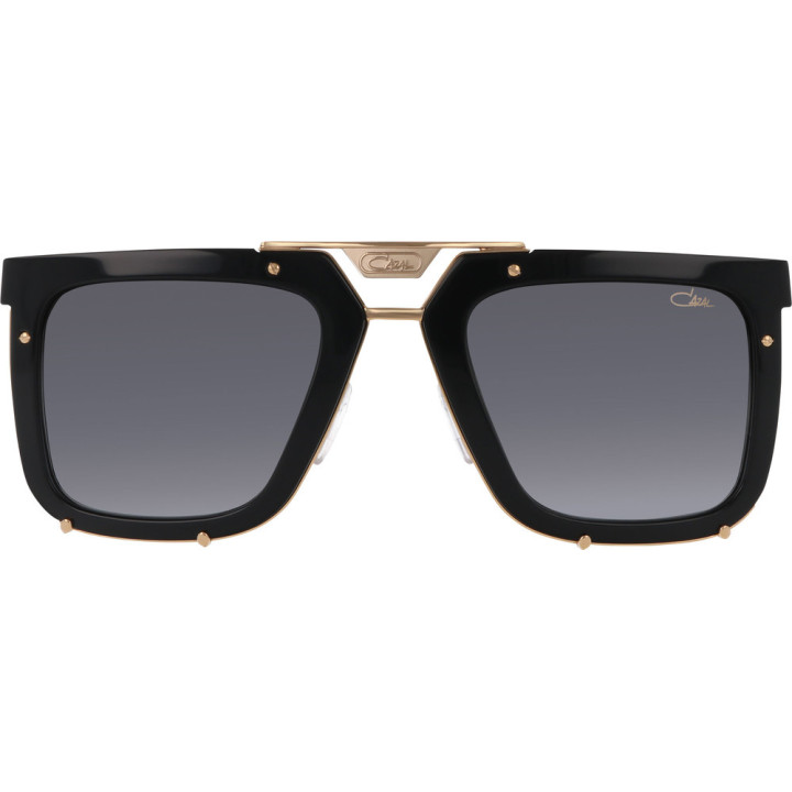 Cazal 648 001 noir-or - vue de face