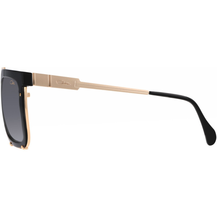 Cazal 648 001 noir-or - vue de profil