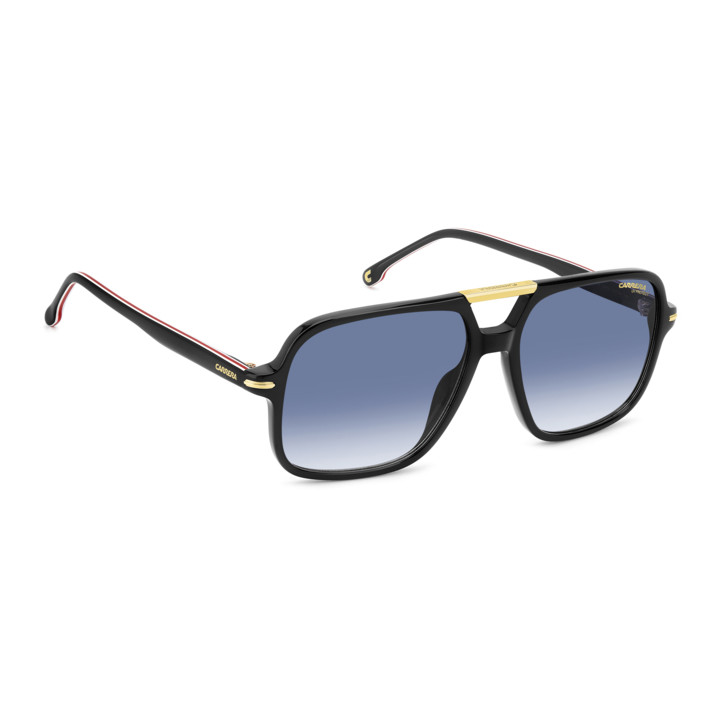 Lunettes de soleil Carrera 350/S Black Gold / verres Dk Blue Shaded (2M2-08)