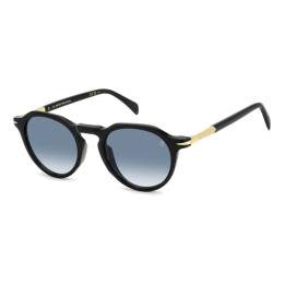 Lunettes de soleil David Beckham DB 1171/S Black Gold / verres Dk Blue Shaded (2M2-08)