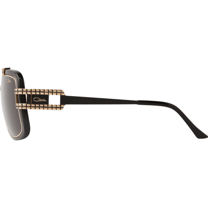 Cazal 661/3 001 noir-or - vue de profil