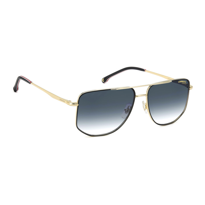 Lunettes de soleil Carrera 355/S Gold Black 2 / verres Dk Blue Shaded (RHL-08)