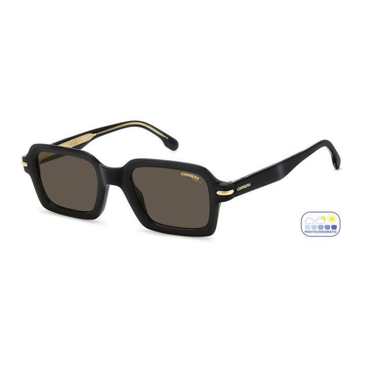 Lunettes de soleil Carrera 358/S Black Yellow / verres Yellow Photocromatic (71C-UK)
