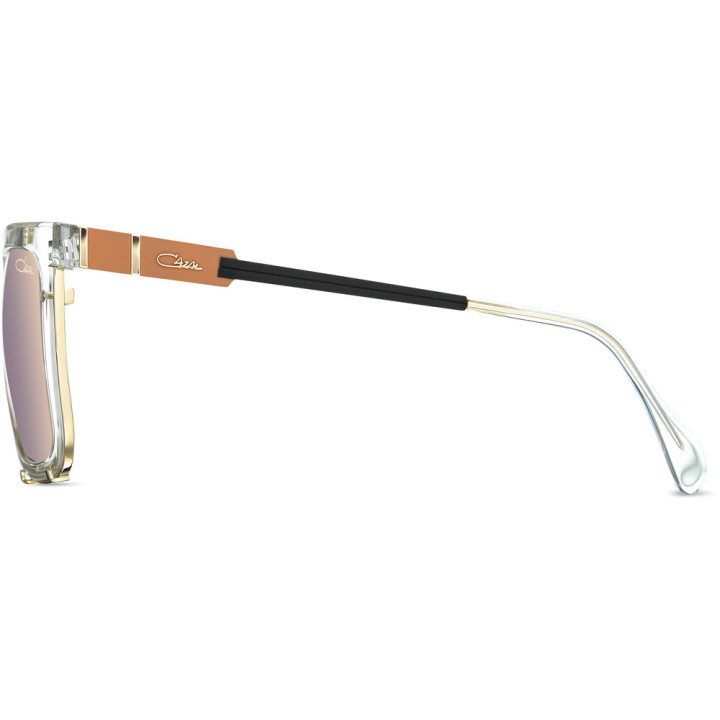 Cazal 648 Limited 004 cristal-chocolat - vue de profil
