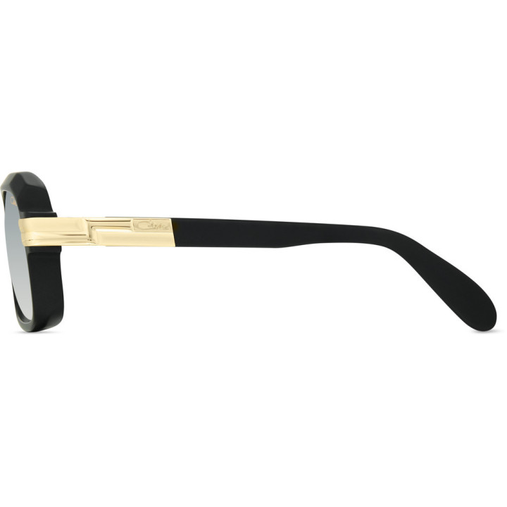 Cazal 663 001 noir - vue de profil