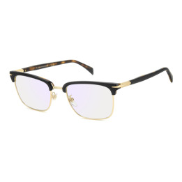 Lunettes de vue David Beckham DB 1183 Black Havana Gold / verres Blue Mirror (XWY-2Y)
