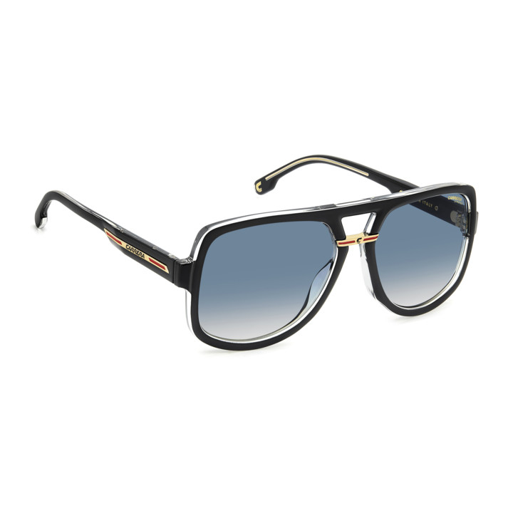 Lunettes de soleil Carrera VICTORY C 10/S Black Crystal / verres Dk Blue Shaded (7C5-08)
