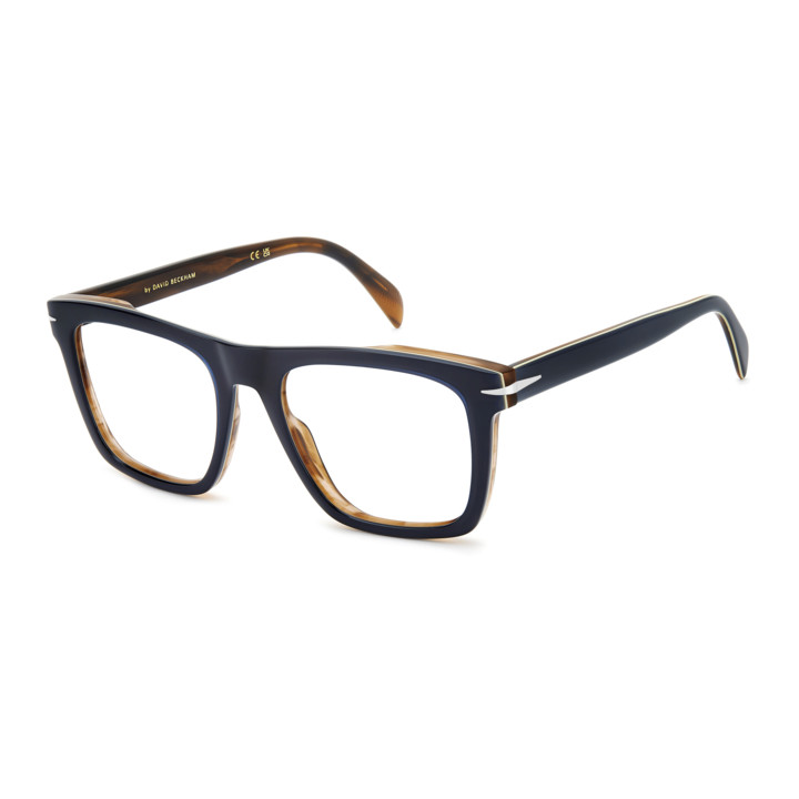 Lunettes de vue David Beckham DB 7020 Blue Brown (S9W)