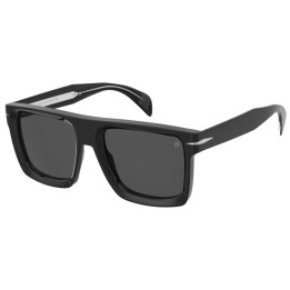 Lunettes de soleil David Beckham DB 7134/S Black / verres Grey (807-IR)