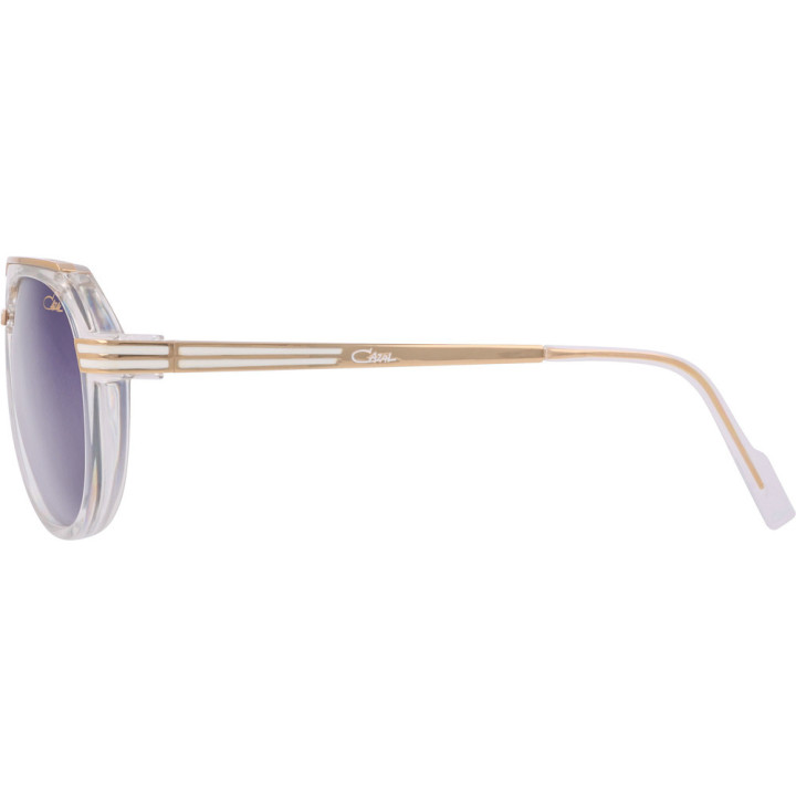 Cazal 674 002 cristal-or - vue de profil