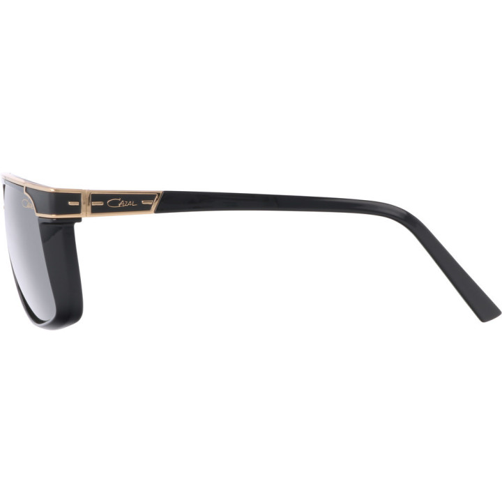 Cazal 673 001 noir-or - vue de profil