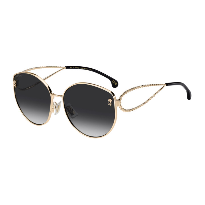 Lunettes de soleil Etro 0072/F/S Rose Gold / verres Dark Grey Shaded (000-9O)